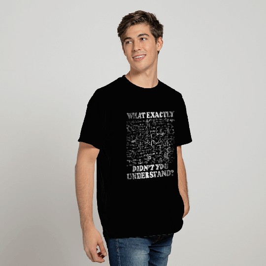 Funny Science Physics Math Mathematics Formulas T-Shirts