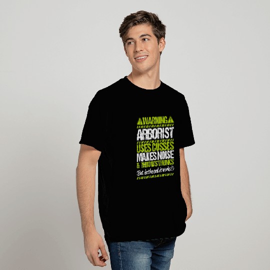 Arboriculturist Tree Surgeon Forest Throws Trunks Arborist T-Shirts