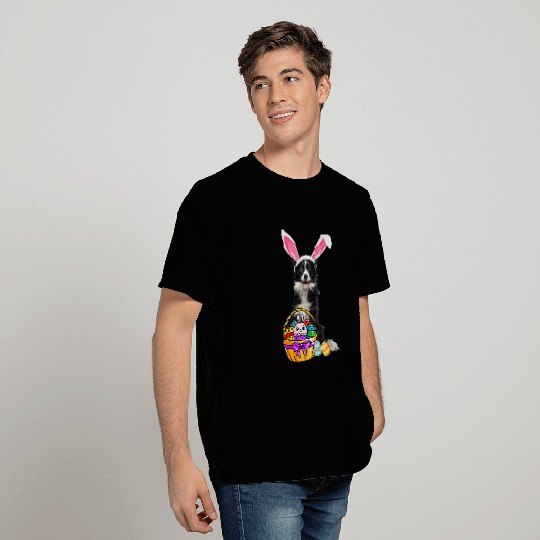 Easter Egg Funny Border Collie Easter T-Shirts
