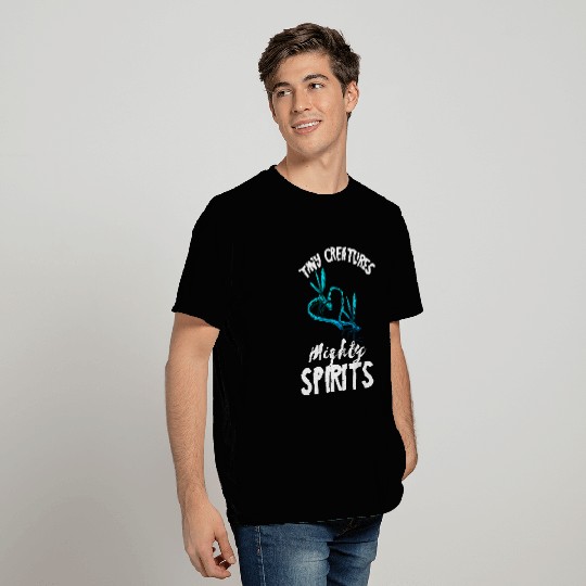 Tiny Creatures Mighty Spirits Nature Insect Dragonfly T-Shirts
