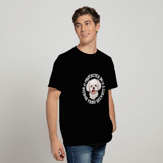 Protected by Bichon Frise Security T-Shirts