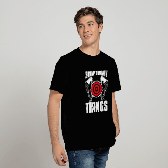 Sharp Throwy Things targets Archery targets Sports T-Shirts