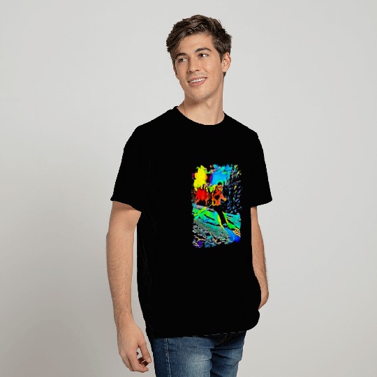 Skiing Pop Art T-Shirts