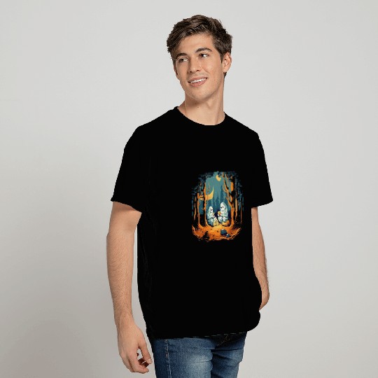 vintages ghosts Book Reading Camping Gothic Halloween Teachers T-Shirts