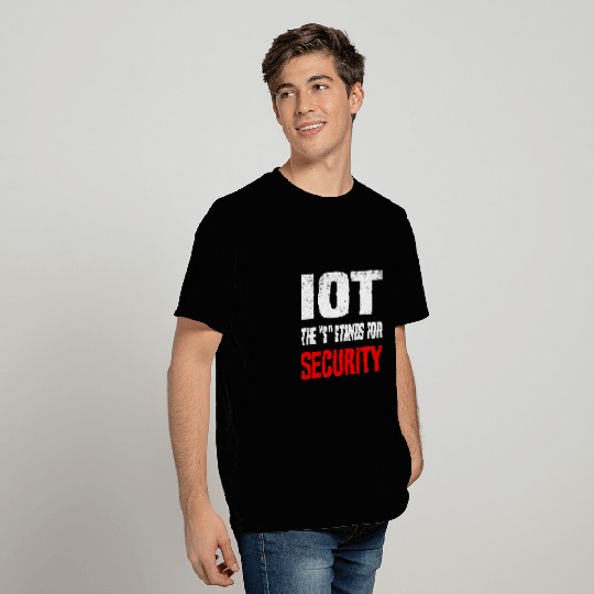 IOT The S Stands For Security Data Scientist SQL Developer 5 T-Shirts