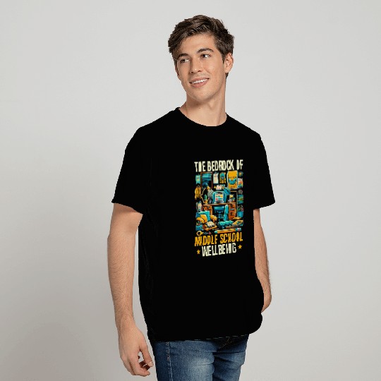 Middle School Counselor Student Counseling Profession 3 T-Shirts