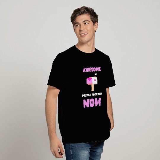 Womens Postman Mom Postal Worker Mailman Rural Mail Delivery T-Shirts