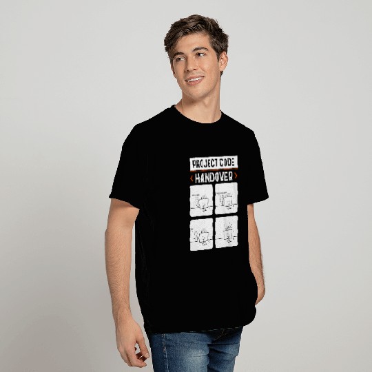 Project Code Handover Software Developer Funny C Programmer T-Shirts