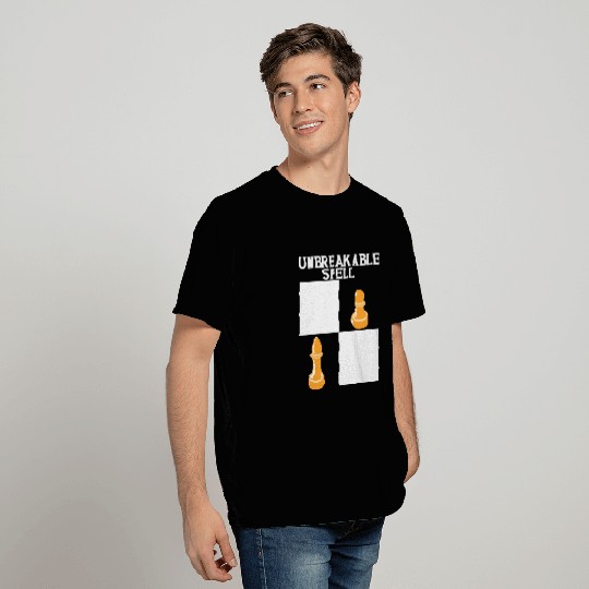 Unbreakable Spell Chess Pawn Bishop Chess Player Board Game T-Shirts