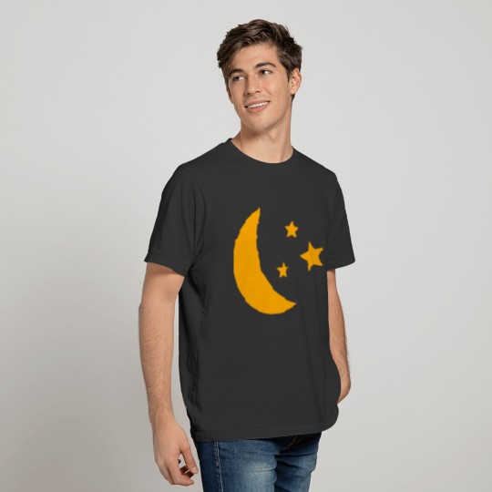 moon and stars T-shirt