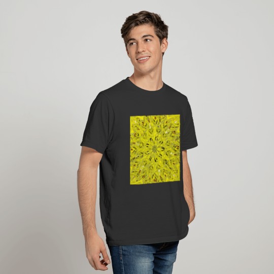abstract-yellow digital painting T Shirts