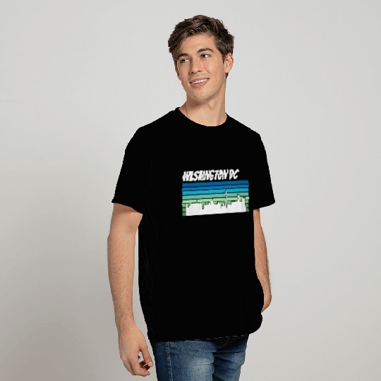 Retro Washington DC Skyline T Shirts