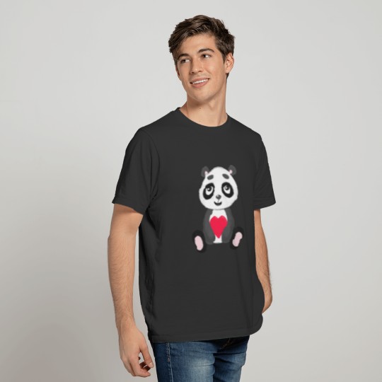 Sweetheart Panda T Shirts