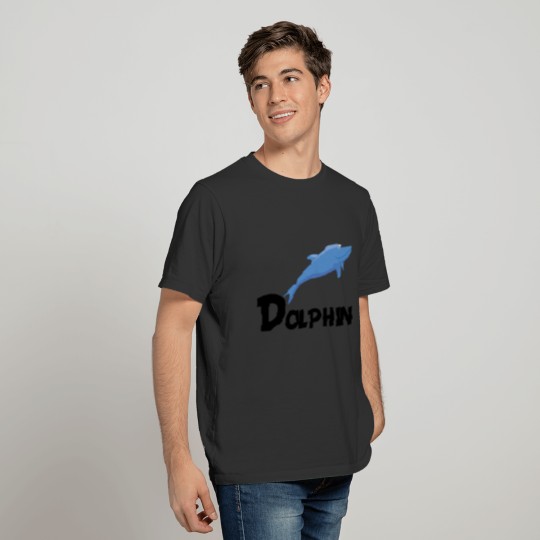 Cartoon Dolphin T-shirt