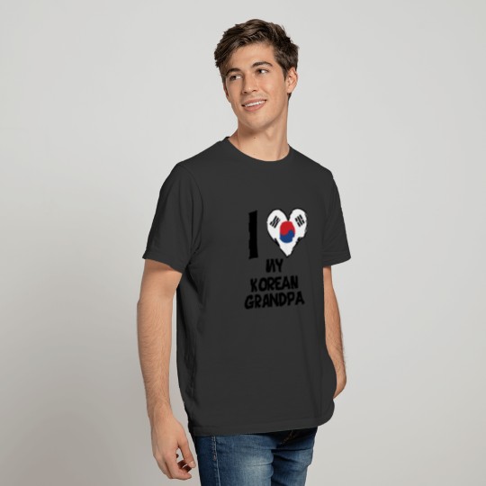 I Heart My Korean Grandpa T-shirt