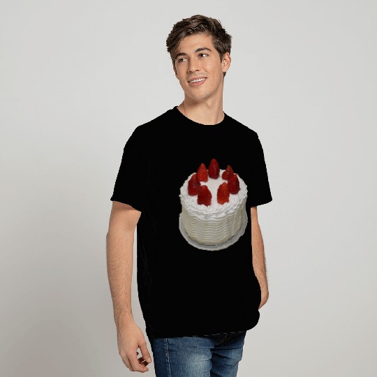 Dessert Cake Strawberry Shortcake 2str T Shirts