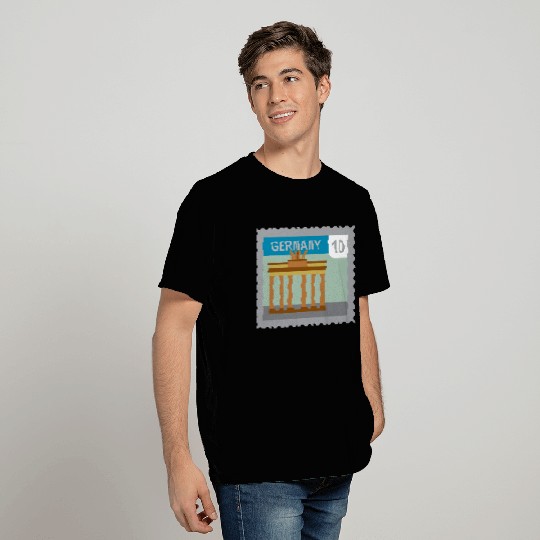 germany mail stamp T Shirts