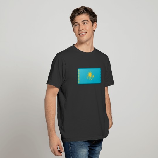 Kazakhstan Flag T-shirt