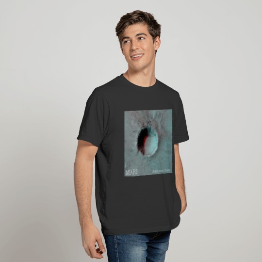Mars 3D - Bakhuysen Crater T-shirt