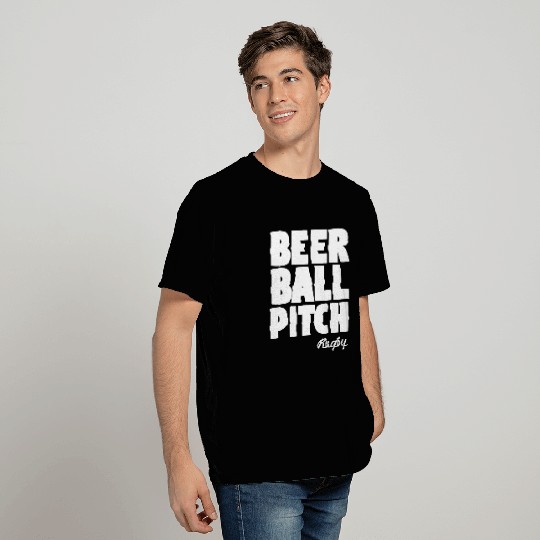 Beer Ball Pitch Rugby T Shirts