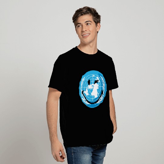 SmileyWorld United Nations Flag T Shirts