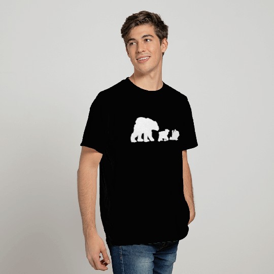 POLAR BEAR AND CUBS T Shirts