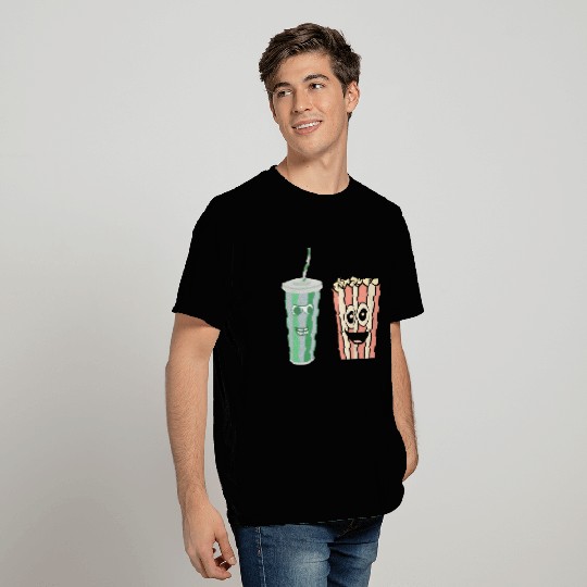 popcorn and soda T Shirts