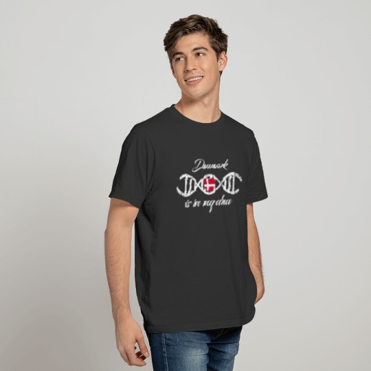 love my dna dns land country Denmark T-shirt