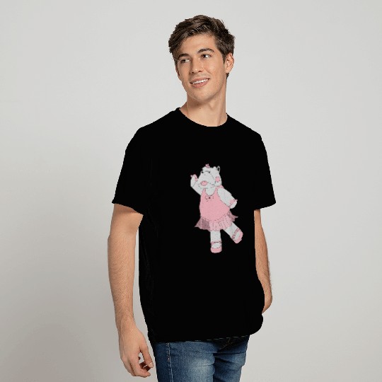 Ballerina Hippo T Shirts