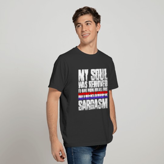My Soul Was Removed Netherlander Sarcasm T-shirt