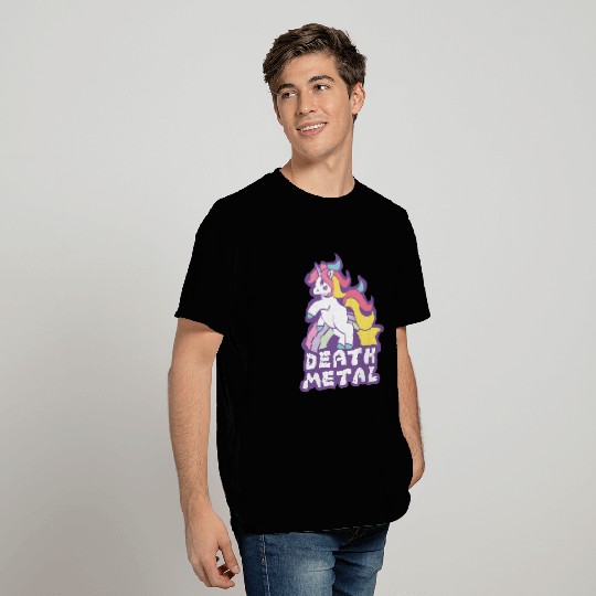 Death Metal Unicorn T Shirts - Gift