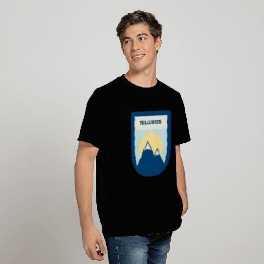 mtn badge TELLURIDE COLORADO T Shirts