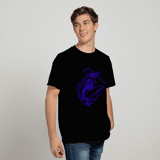 Surfing Skeleton 1c T Shirts