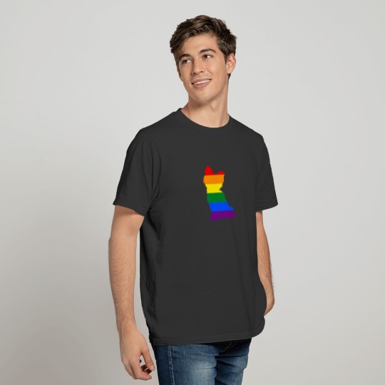 Rainbow Party Flag Lesbian Mom Shirt Papillon T-shirt