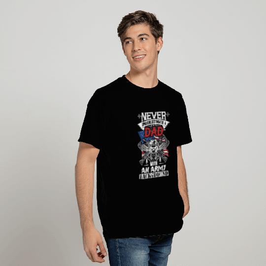 Fathers day best gift for Army Dad T Shirts