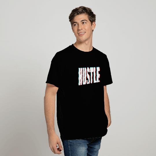 Hustle 3D Anaglyph Startup Founder & Entrepreneur T Shirts