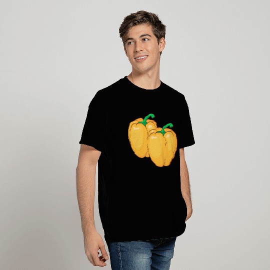Yellow Paprika Pepper T Shirts