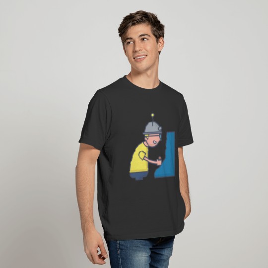 Inventor of The Game Cartoon T-shirt