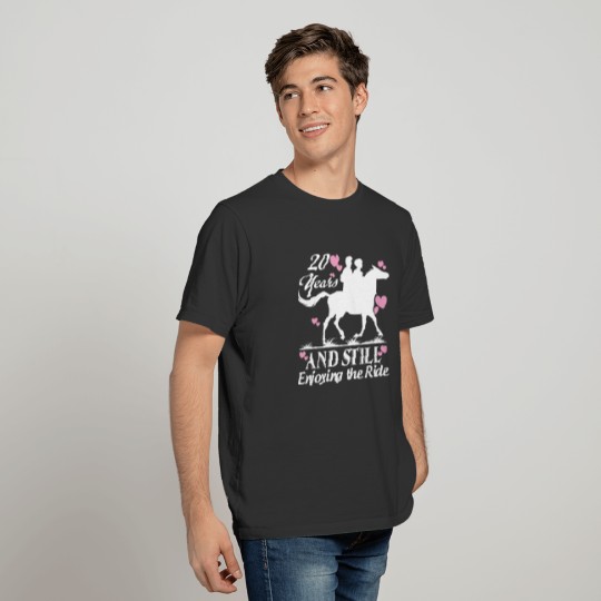 20 Years Wedding Gifts What To Get For Anniversary T-shirt
