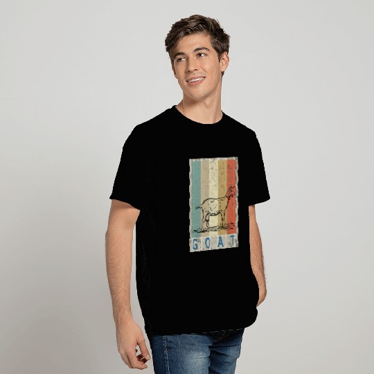 Goat Vintage Retro Style Grunge T Shirts