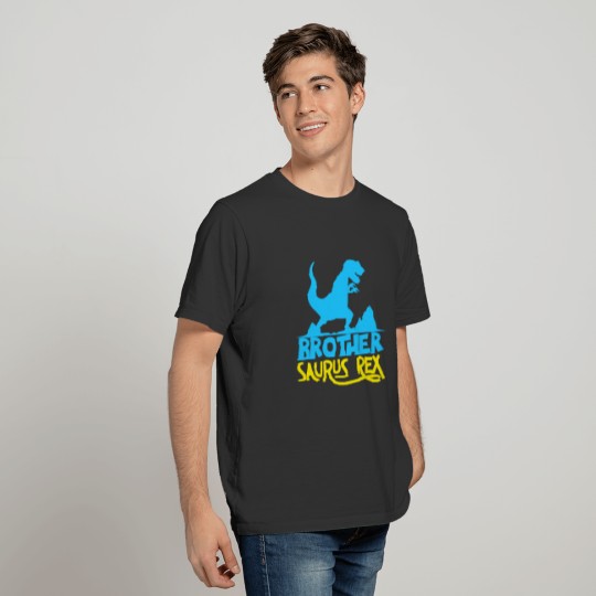 Brother Saurus Rex - Funny Dinosaur Graphic T Shirts