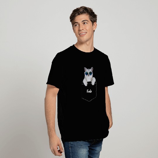 Fabulous Pocket Cat T Shirts