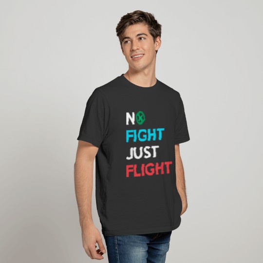 Medieval - no fight just flight | fight against T Shirts