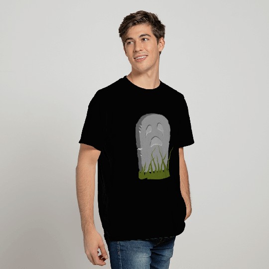 gravestone halloween T Shirts