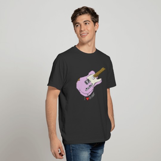I love guitar T-shirt