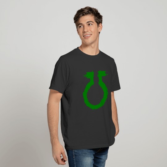 Alchemy symbol life green T-shirt