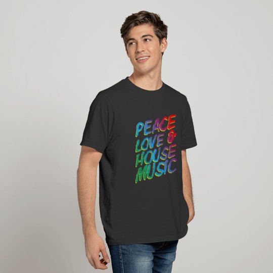 House Techno Peace T-shirt