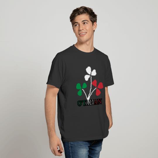 Funny Shamrock - Green Clover O'talian - Humor T-shirt
