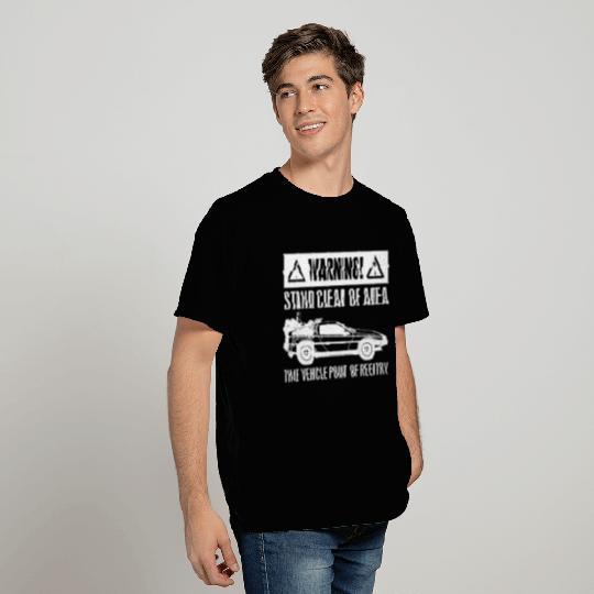 delorean car T Shirts