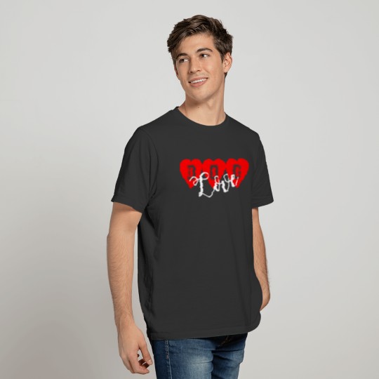 Dog Love Lovers Heart Letters Doggie Pup Gift T-shirt